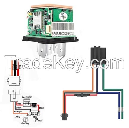 CJ730 ACC detection anti-theft trailer alarm cut off oil power locator car auto vehicle gps relay tracking device gps tracker