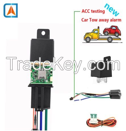 CJ730 ACC detection anti-theft trailer alarm cut off oil power locator car auto vehicle gps relay tracking device gps tracker