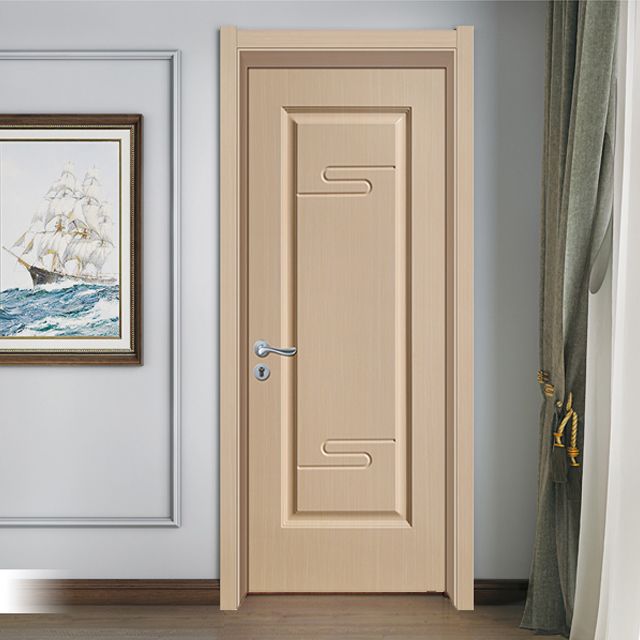 Israel market anti-dust waterproof fashional polymer wpc door