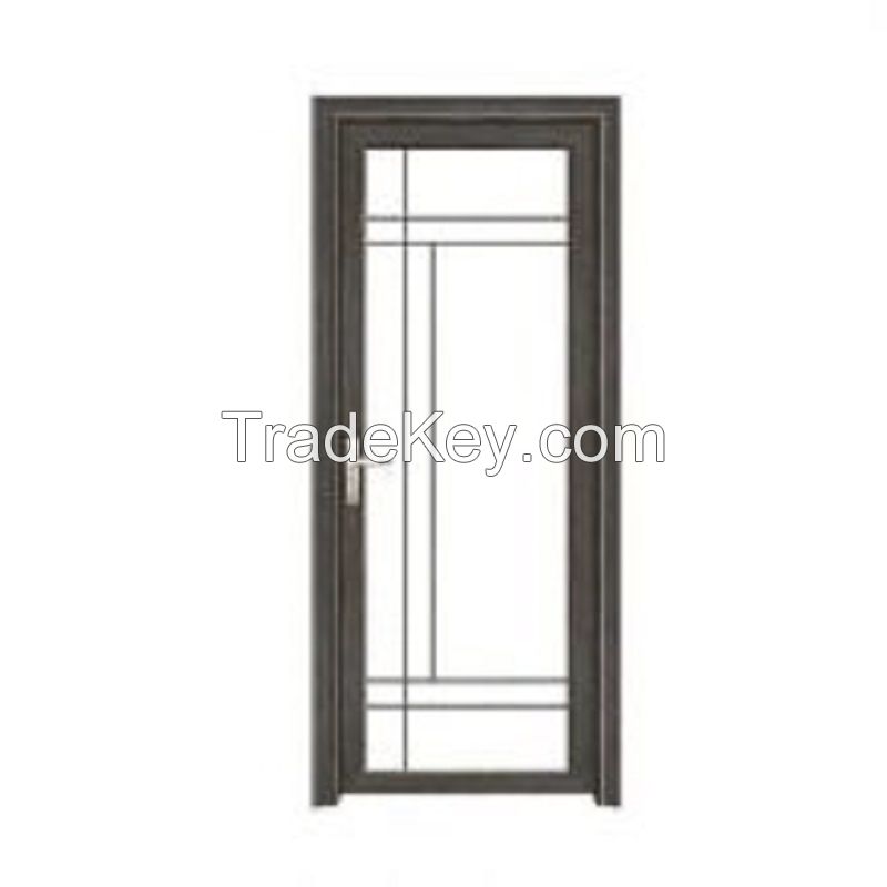 Fire Prevention Luxury Residential Interior Aluminum Glass Doors