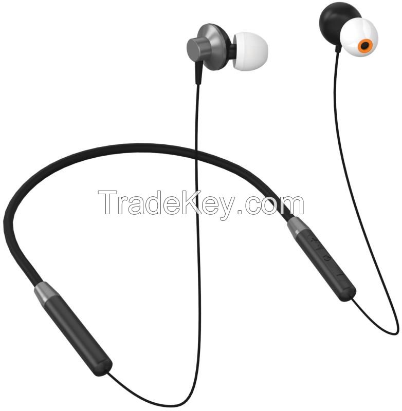 Wireless neckband earphone