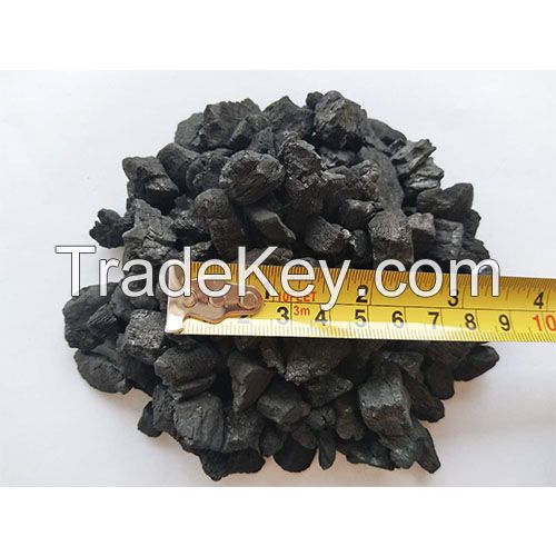 China Factory Low Sulphur Semi Coke / Gas Coke 6mm-18mm 