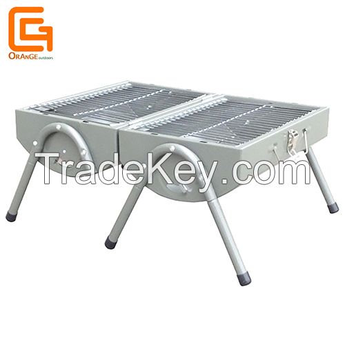 Outdoor Portable Twinscook Barbeque Charcoal Grill 