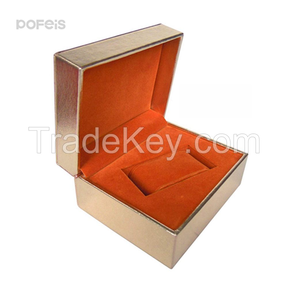 PU Leather Watch Box With Custom Logo 