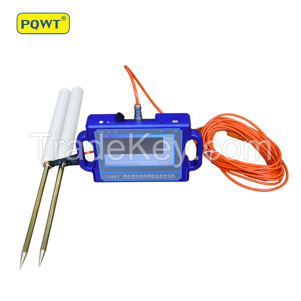 High Accuracy! PQWT-S500 underground water detector 100/150/300/500 meters borehole drilling water detector