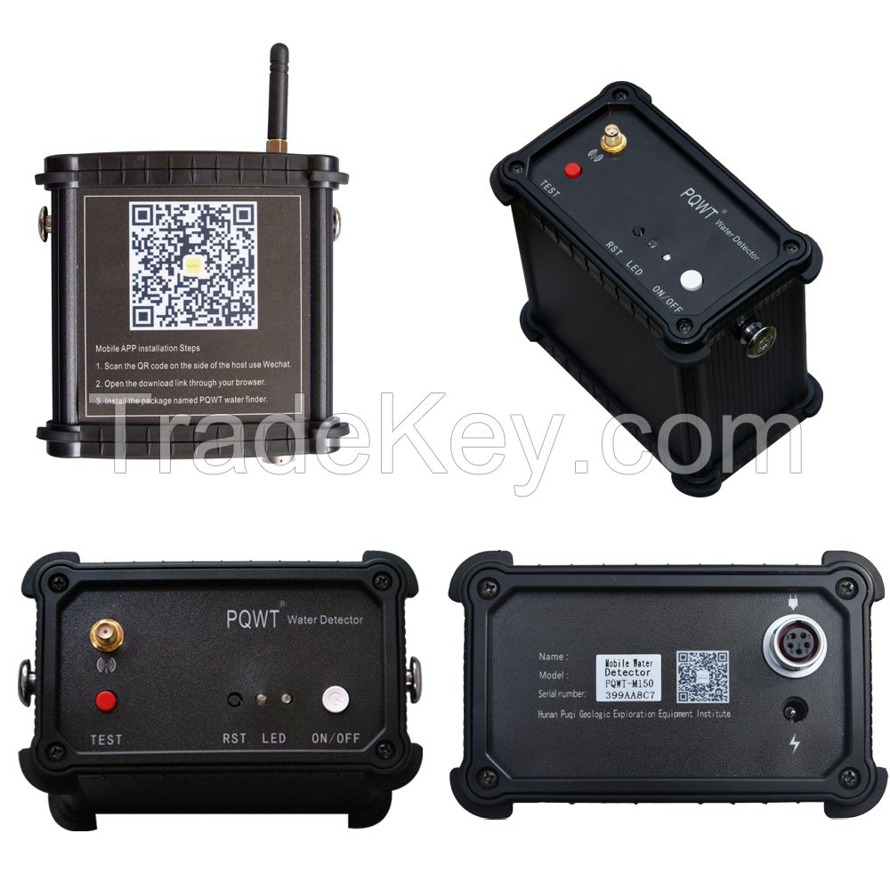 PQWT -M200 Well Logging Equipment For Underground Water Detection 200m Deep Underground Water Detector