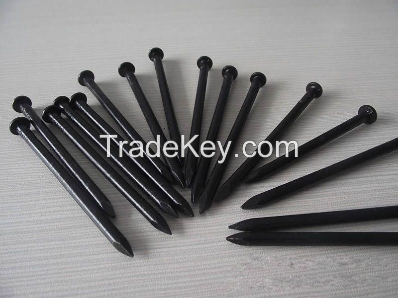 Black Boiling Concrete Nails