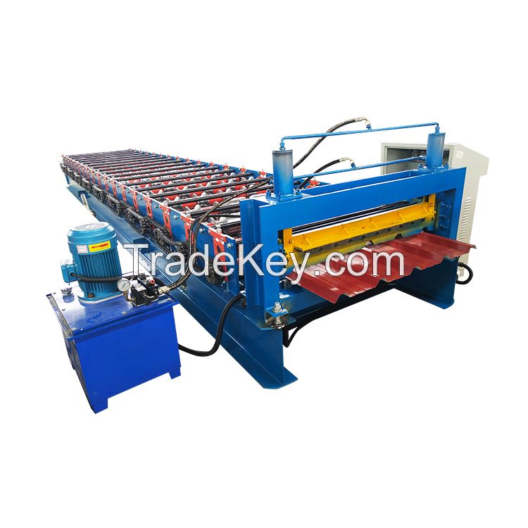 Container House Price Wall Panel Steel Sheet Rolling Machine 