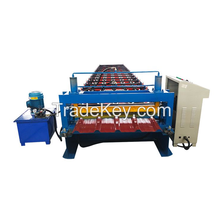 Container House Price Wall Panel Steel Sheet Rolling Machine 