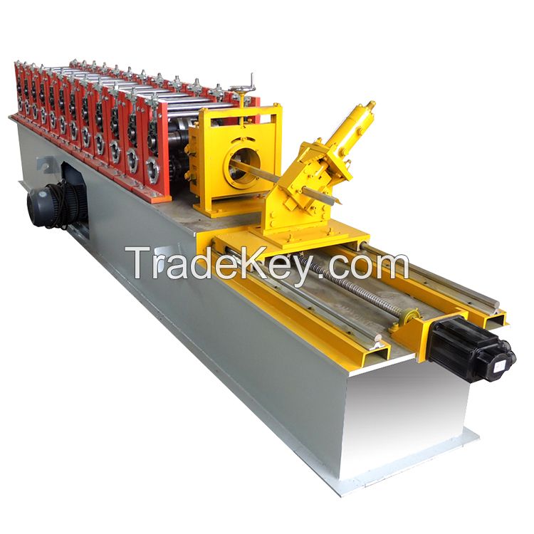 Cold Light Keel Roof Panel Metal Steel Roll Forming Machine With Servo 