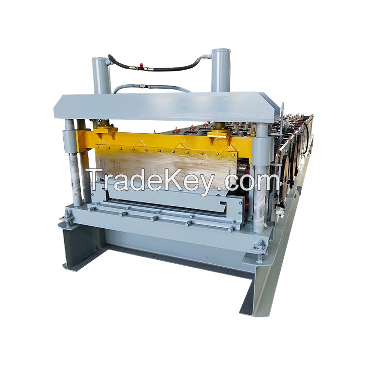 High Quality Roof Gutter Iron Sheet Roll Forming Panel Making Machine 