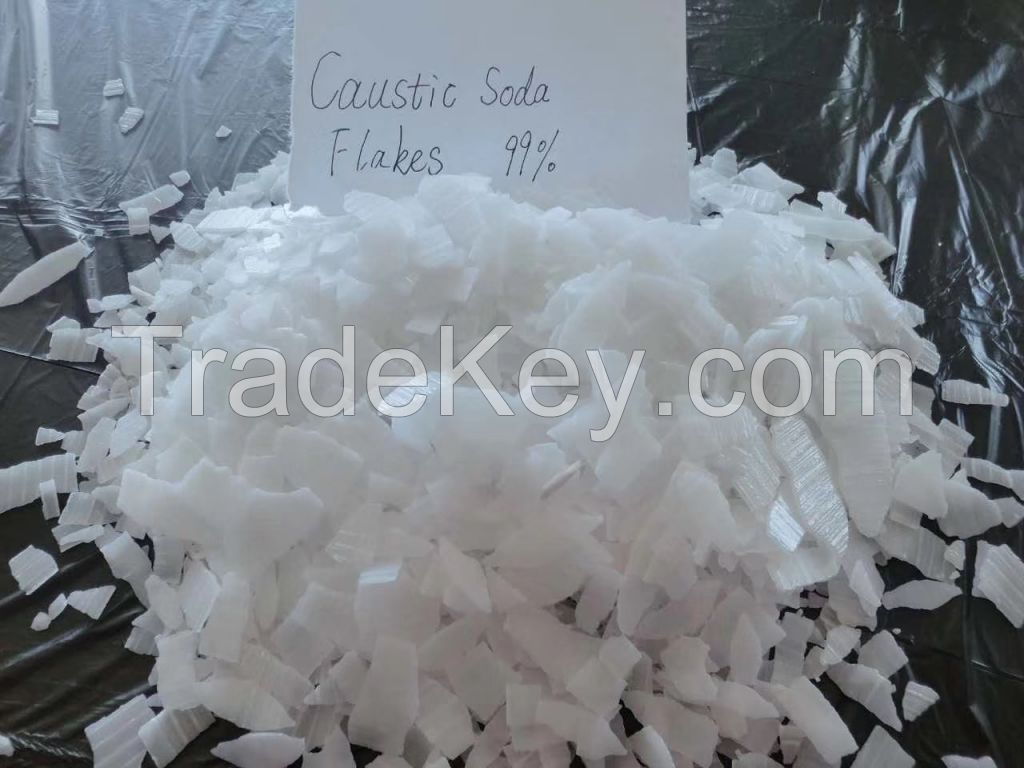 99% sodium hydroxide flakes/pearls from direct manufacture