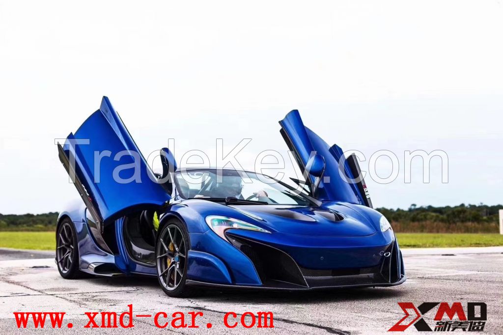 Carbon Fiber McLaren 625C 650S Upgraded to 675T Bumper Spolier Lip