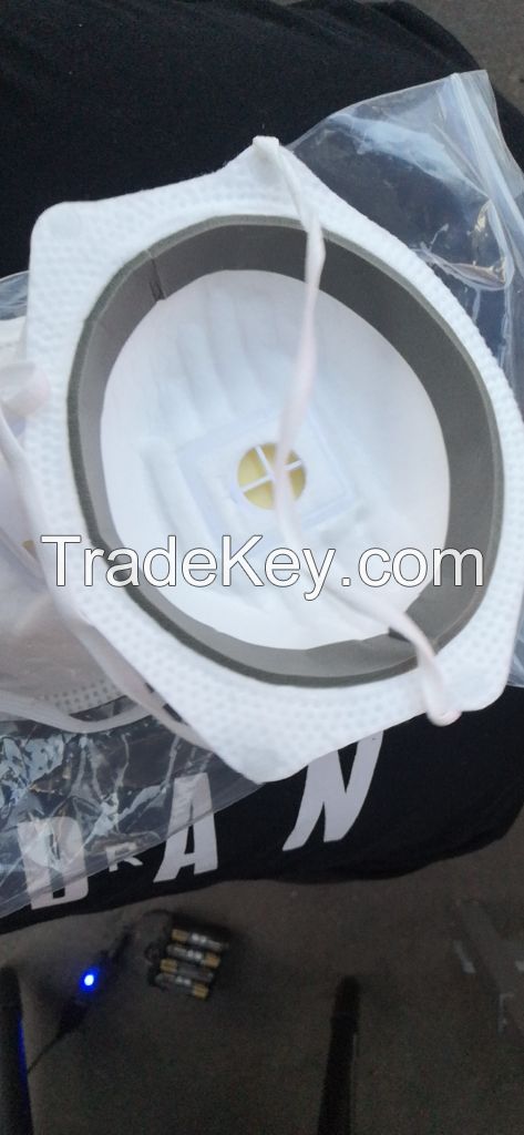 FFP3 face mask with valve