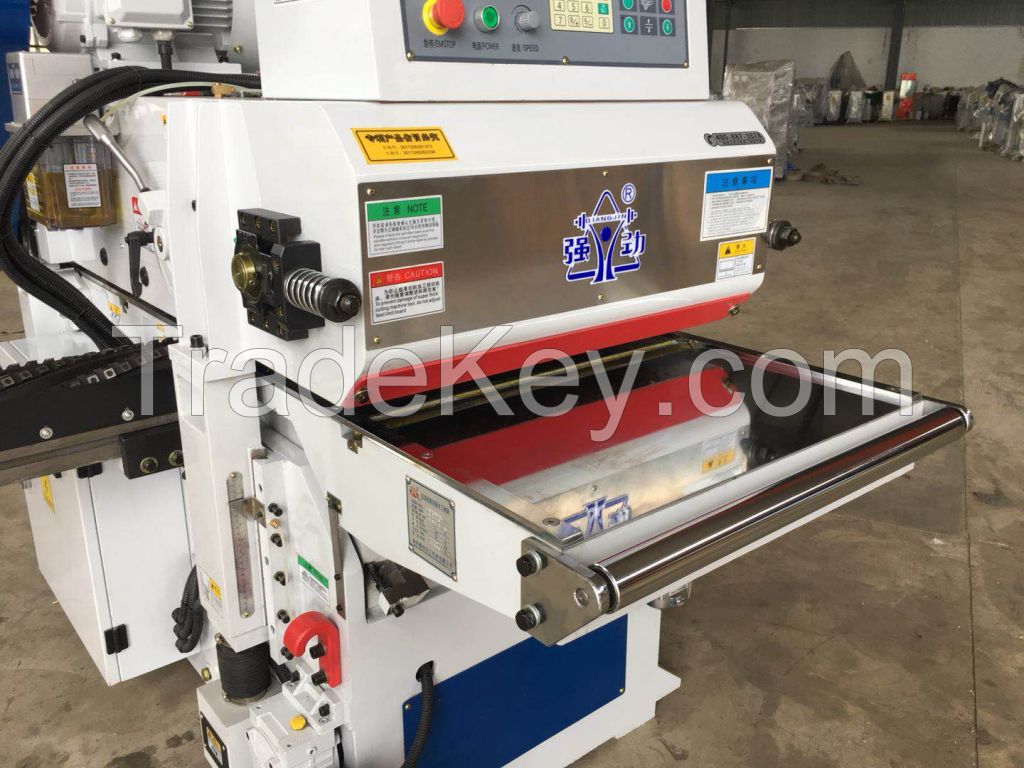 Heavy duty Auto Woodworking Double Side Planer Machine From China