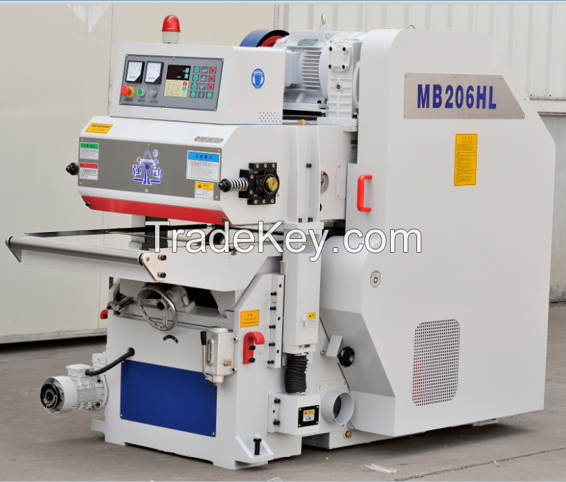 Heavy duty Auto Woodworking Double Side Planer Machine From China