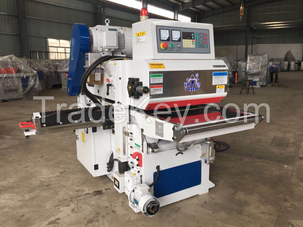 Heavy duty Auto Woodworking Double Side Planer Machine From China