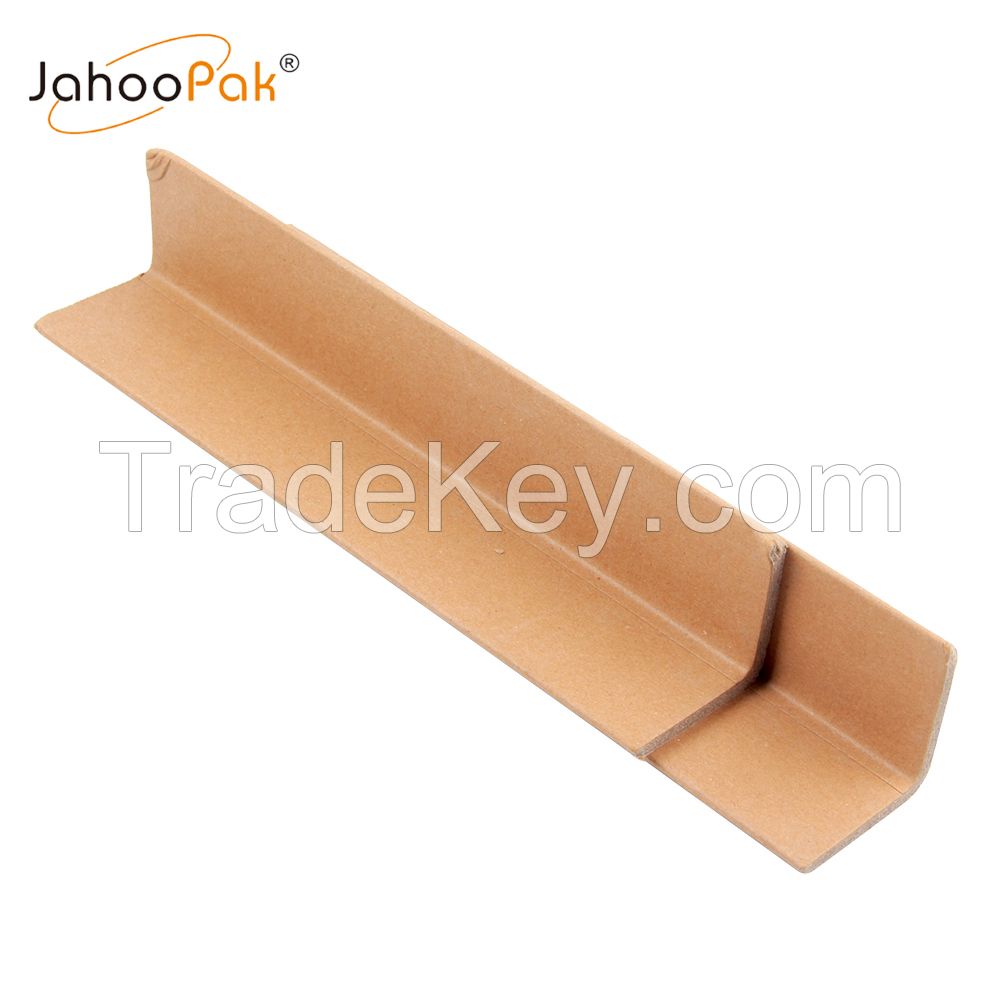 L Shape Hard Paper Pallet Edge Protectors Packing Material Carton cardboard Corner Protector
