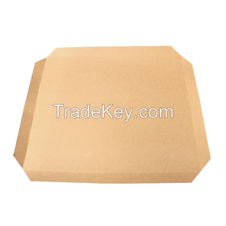 1200*1000*0.9mm Certificated Brown Solid Craft Paper Cost Saving Damage Anti Paper Slip Sheet 