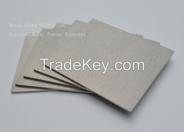 Sintered titanium porous filter materials, micron porous sintered metal 