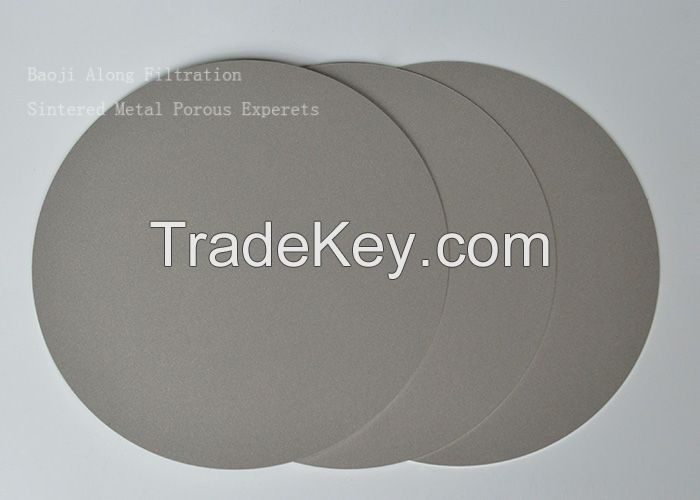 GR1 Titanium powder sintered porous bubble diffusion plate