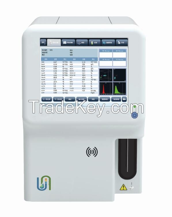 Bioway New BW-2800 5 Part Hematology Analyzer Blood Cell Analyzer 25 Parameters