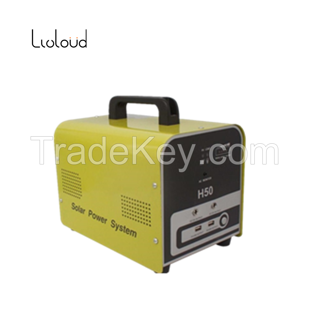 150W LiFePO4 Lithium Battery Portable Solar Home Kits