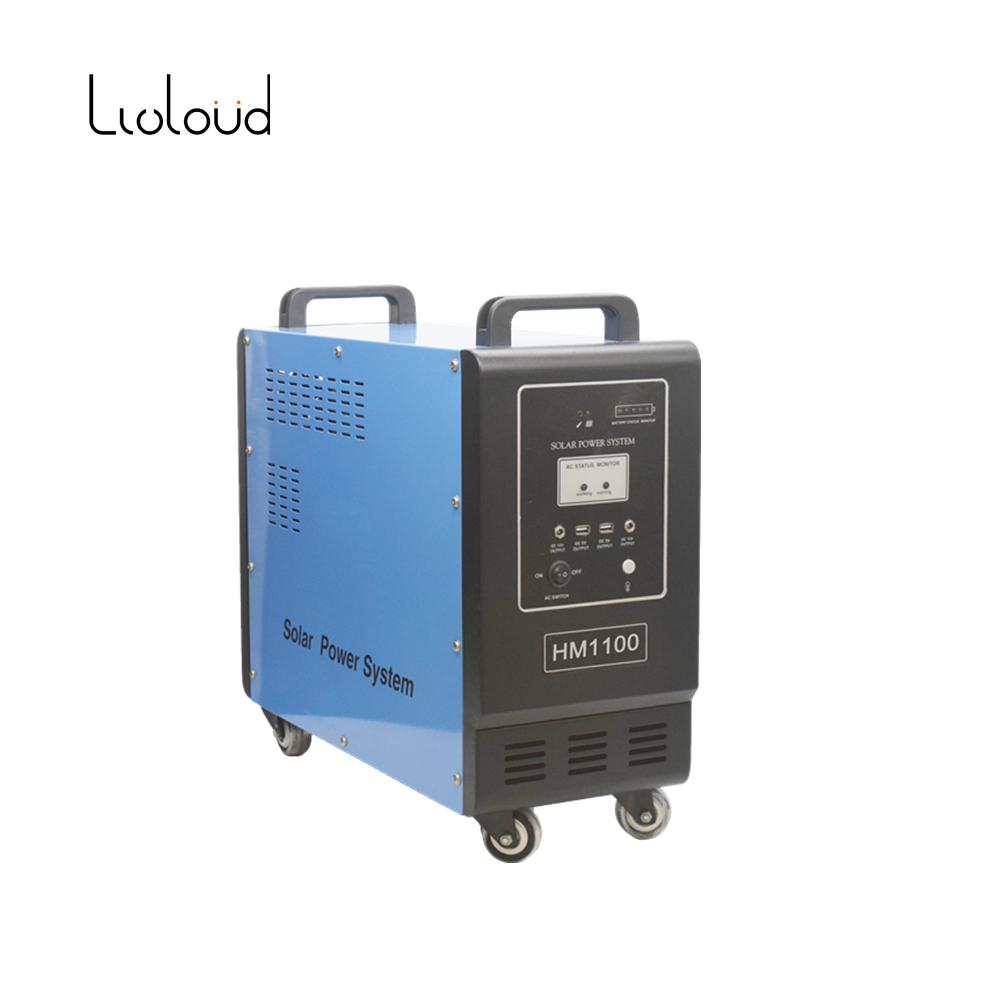 300W LiFePO4 Lithium Battery Portable Solar Power Station