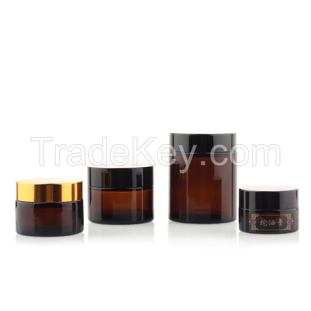 Factory direct wholesale 20ml round shape unique packaging cream bottl