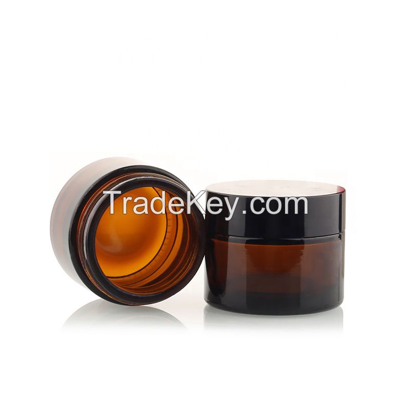 Factory direct wholesale 20ml round shape unique packaging cream bottl