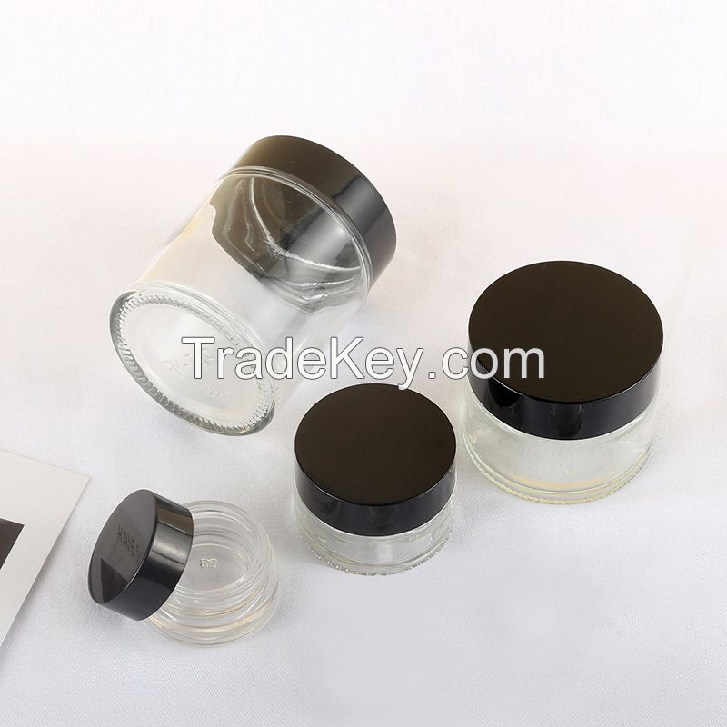 Newest Luxury 50Ml Glass Cream Bottle