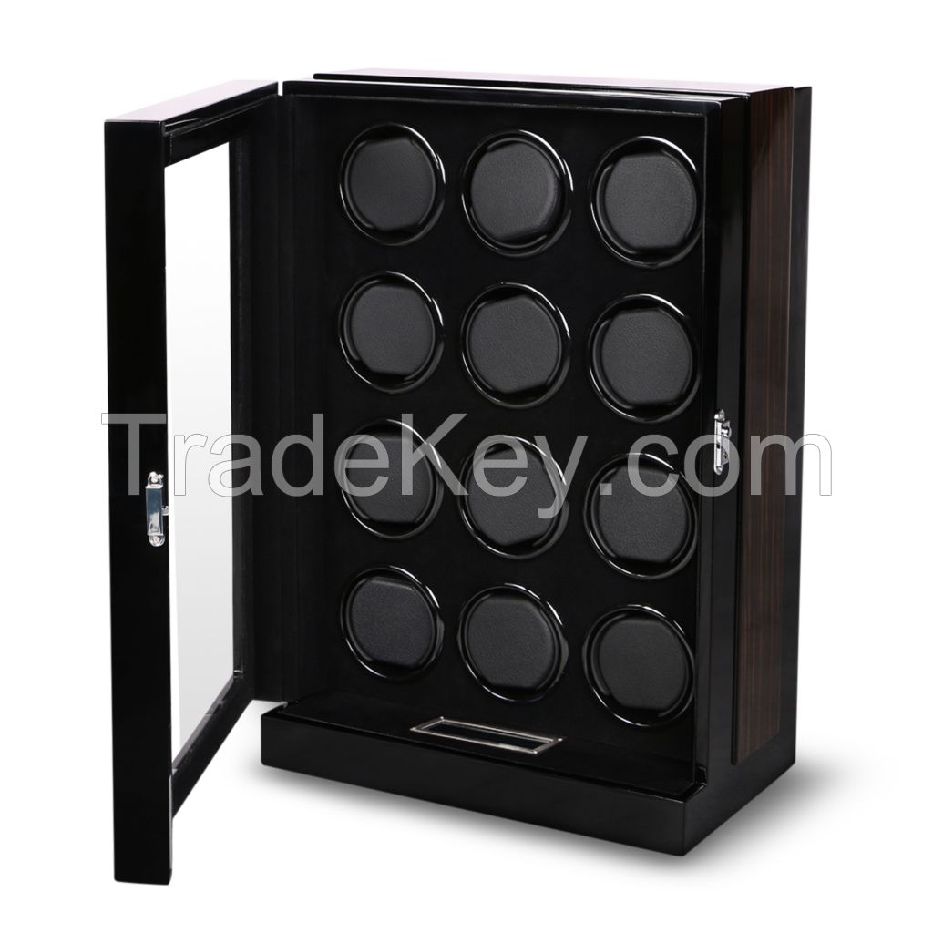 12 Rotors Wooden Automatic Watch Winder