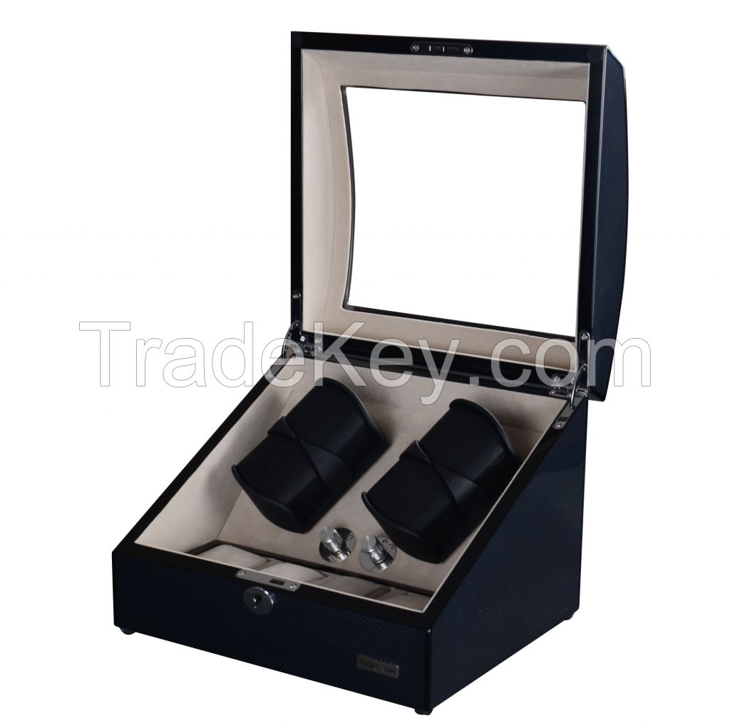 Auto metal watch winder storage display case