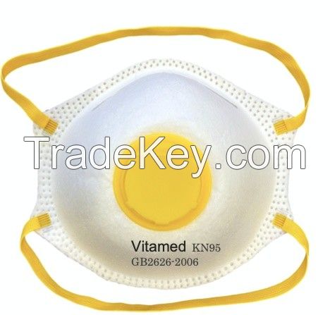 KN95 with Valve Protective Mask Cup Shape