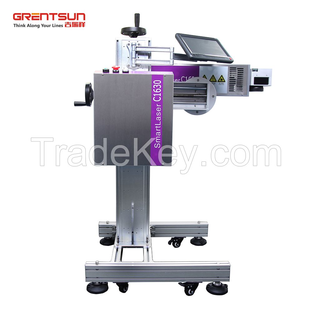 CO2 laser marking machine for plastic bags