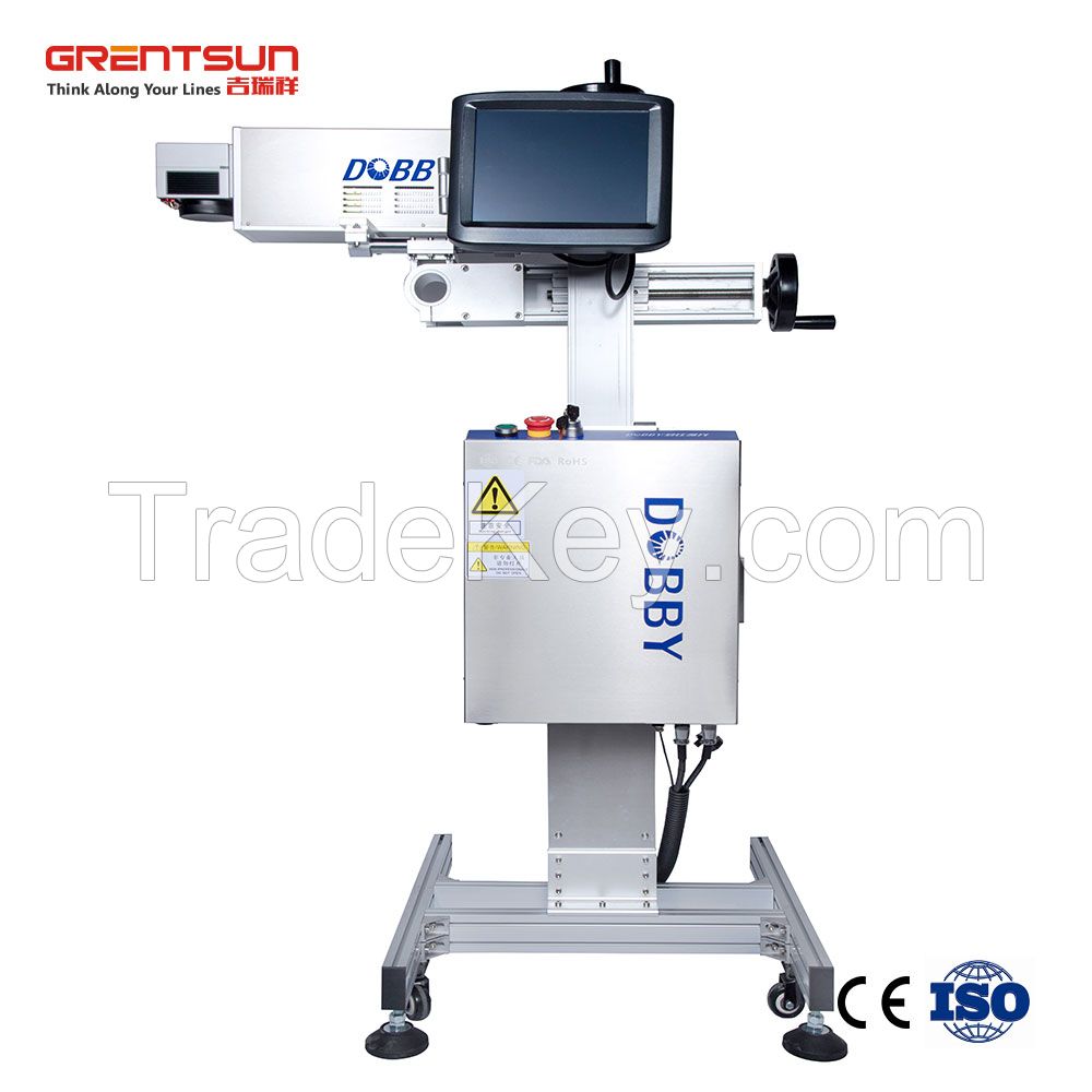 CO2 laser marking machine for plastic bags