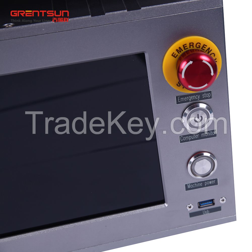 portable fiber laser marking machine for workshop manual mill Small adorn article