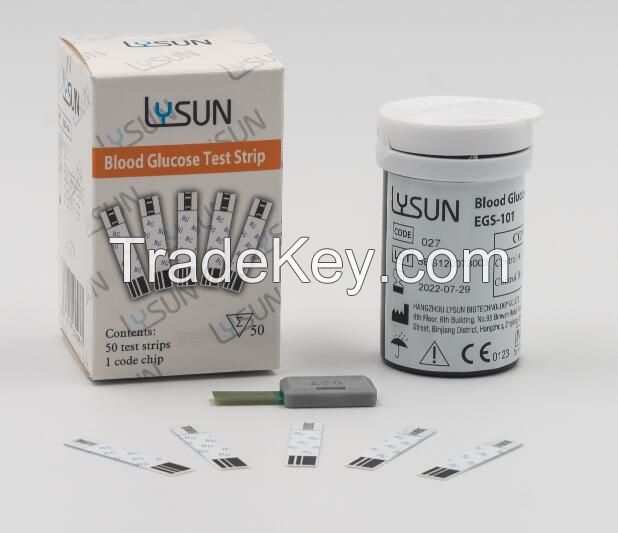 Blood Glucose Test Strip