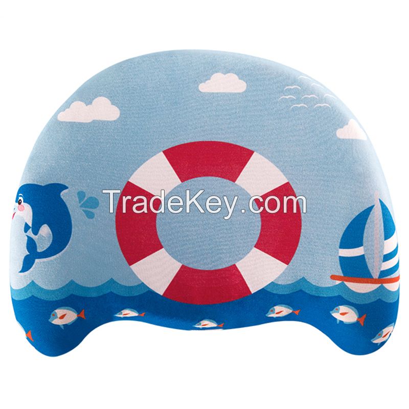 Anti dust mite natural latex baby head protection pillow 