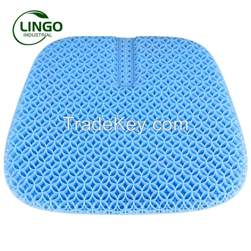 Wholesale high quality breathable tpe gel seat cushion for car chair