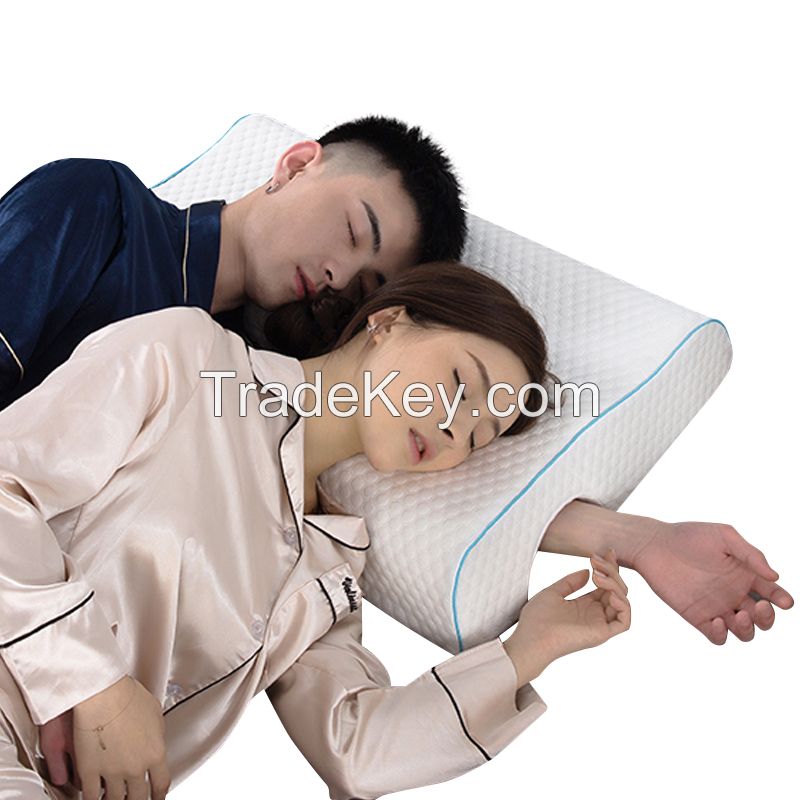 Wholesale new design memory foam arm rest sleeping couples pillow