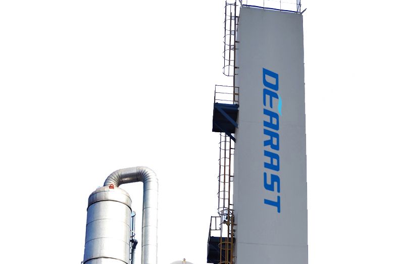 High purity liquid oxygen plant air separation unit