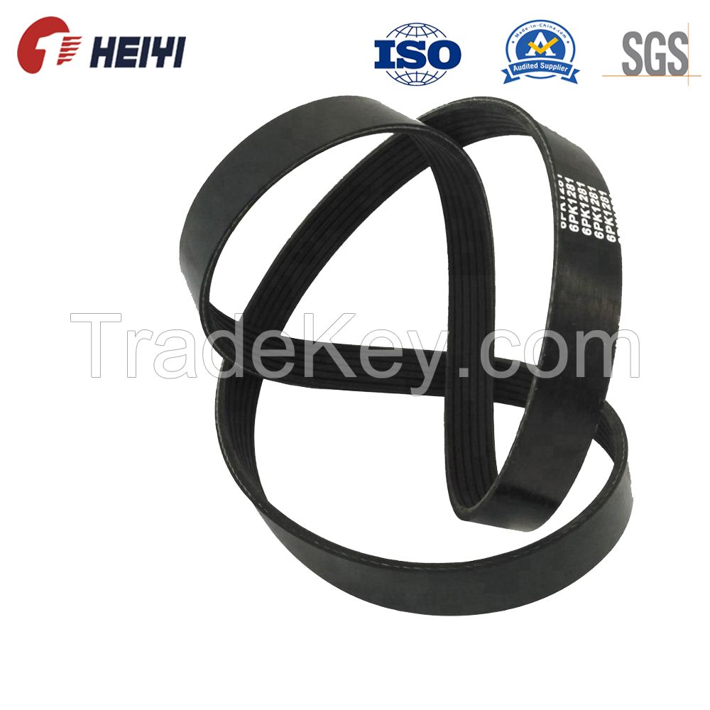 Round Rubber Drive Belts Transmission V-Ribbed Belt Auto Parts