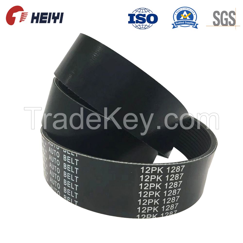 Round Rubber Drive Belts Transmission V-Ribbed Belt Auto Parts