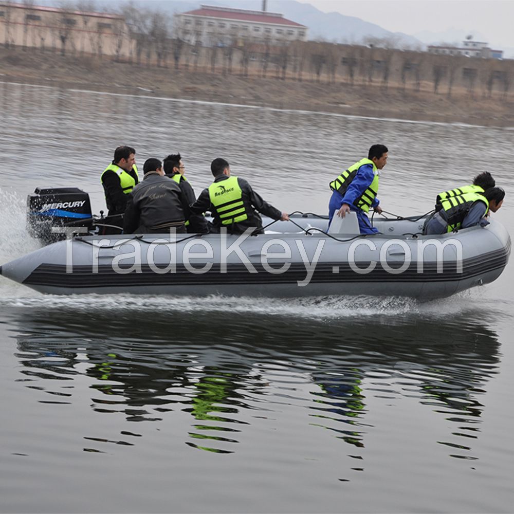 Liya China 3m-7m rescue outboard motor inflatable boat