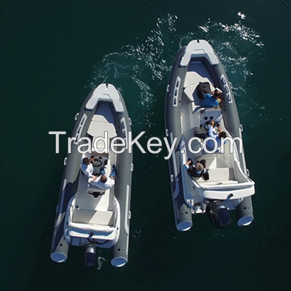 Liya RIB boat 520 hypalon rib inflatable boats for sale