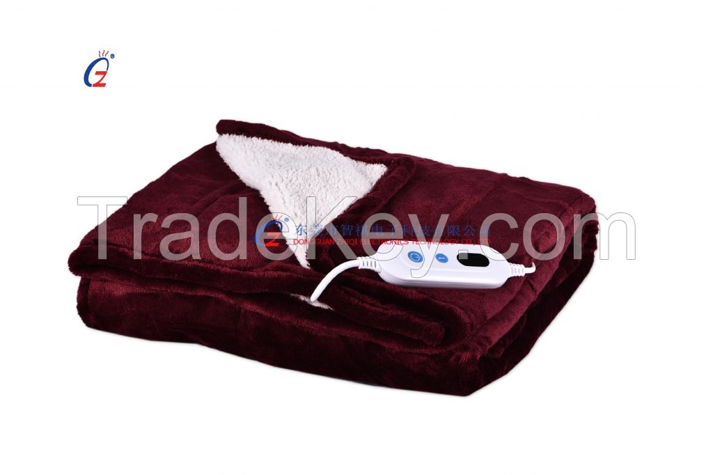 heated throw rug/heated throw for aus markrt/electric heatef throw/electric throw blanket