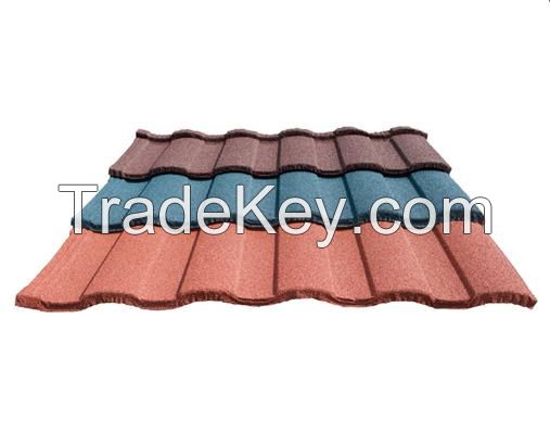 Roman Stone Coated Metal Roof Tile