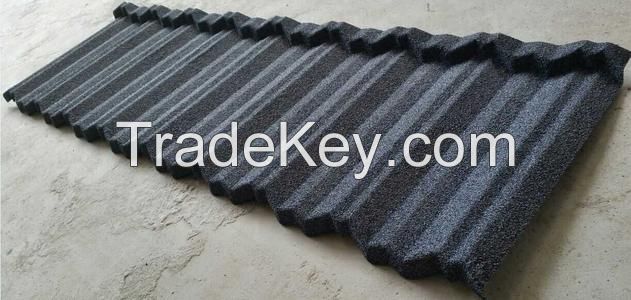 New Classical Nosen Stone Coated Metal Roof Tile