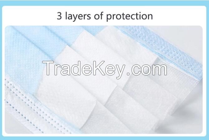 3ply medical and surgical mask